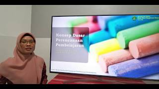 Video Konsep Perencanaan Pembelajaran