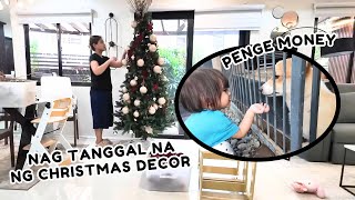 TANGGALIN NA ANG CHRISTMAS TREE! + BONDING NI OLI, BACON AT GRAHAM!