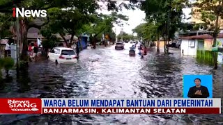 Banjir di Banjarmasin Terus Meninggi, Warga Belum Mendapat Bantuan dari Pemerintah-iNews Siang 18/01