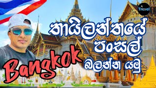 Thailand Temple Tour|Bangkok city🇹🇭 තායිලන්තයේ පන්සල් අපේ පන්සල් වගේද?#travel #temple#thailand