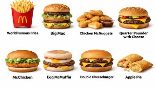 Every McDonald's Menu Item Explained in 5 Minutes