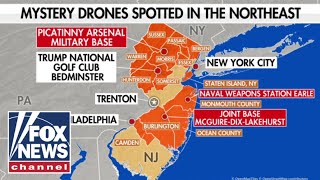 NJ mayor 'concerned' about drone sightings over military installations, critical infrastructure