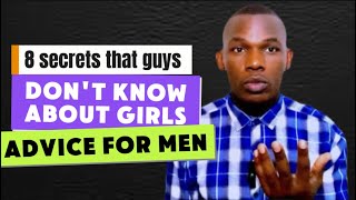 8 secrets that guys don't know about girls | things you should never do for a woman #mentalhealth