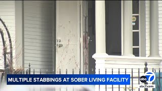5 people stabbed at sober living facility in Riverside, police say
