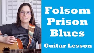 Folsom Prison Blues Guitar Lesson Acoustic