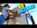 Fiberglass RV Polishing and Restoration with Harbor Freight DA Polisher | Amazing Result #rv