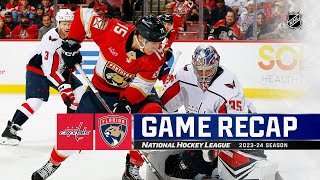 Capitals @ Panthers 2/8 | NHL Highlights 2024
