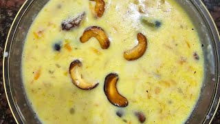 New Year Special Carrot Chowari Payasam