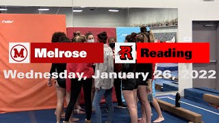 2022 MHS Gymnastics vs Reading 1 26 22