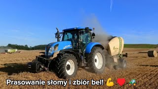 Prasowanie słomy i zbiór bel 2023!! 💪 ♥️ 🔥 🚜 🌾