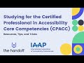 FULL CPACC Study Guide 📚 | Pass the Certified Professional in Accessibility Core Competencies Exam!