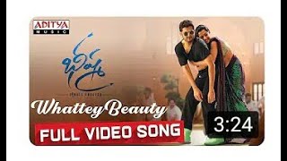 Whattey Beauty,Whattey Beauty Video Song,Bheeshma,Bheeshma Song,Bheeshma Second Song,Bheeshma Lyrica