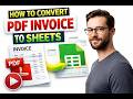 How to Convert PDF Invoice to Sheets