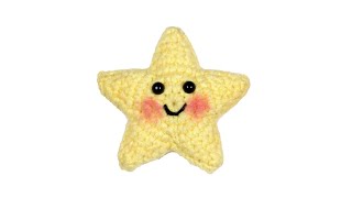 Star Ornament-6:How to crochet the star？