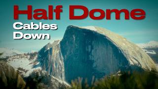 I Tried the Most Dangerous Hike In Yosemite... Half Dome Cables Down