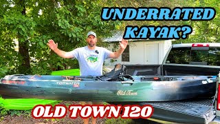 Sneaky Good River Kayak...Old Town Topwater 120 Review