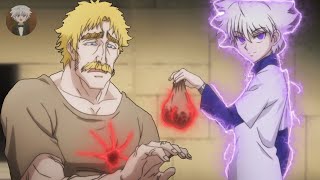 Killua using Assassin Mode , Killua vs Johness (English Sub)