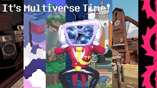Deltarune if Tenna final attack in multiverse