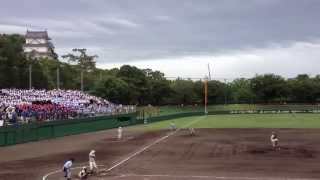 ２０１４　秋季高校野球　兵庫県大会決勝　報徳学園ｖｓ神戸国際大付