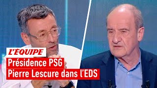 Pierre Lescure revient sur ses années de présidence au PSG dans l'Équipe du Soir