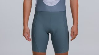 Skull Monton Mens Bib Shorts Minima Slate Gray