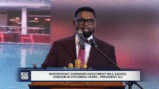 WATERFRONT CORRIDOR INVESTMENT WILL EXCEED US$600M IN UPCOMING YEARS  PRESIDENT ALI