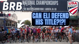 CAN ELI DEFEND HIS TITLE?!?! Bros Ride Bikes at Junior Road National Championships 2024