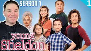 This Show Is Amazing! | Young Sheldon Reaction | Season 1 Part 1/7 FIRST TIME WATCHING!