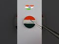 Indian Flag Drawing on Coin || Independence Day Drawing || Republic Day Drawing #shorts #art