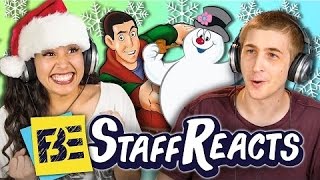 REACT - GUESS THAT SONG CHALLENGE #9  Holiday Edition ft  FBE STAFF #react