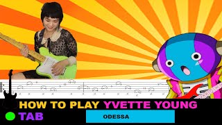 How to play | Yvette Young - Odessa Acoustic / TAB Tutorial
