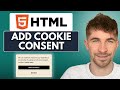How to Add a Cookie Consent Popup to HTML Website (2025)