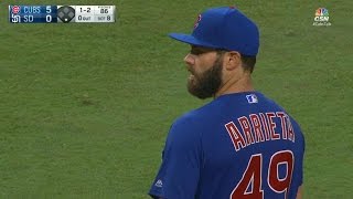 8/23/16: Russell, Bryant homer as Arrieta dominates