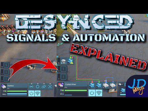 How To Signals And Simple Automation Explained Desynced ️ Lets Play, Walkthrough, Tutorial