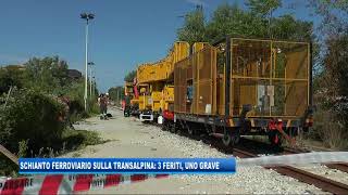 26/07/2018 - SCHIANTO FERROVIARIO SULLA TRANSALPINA: 3 FERITI, UNO GRAVE