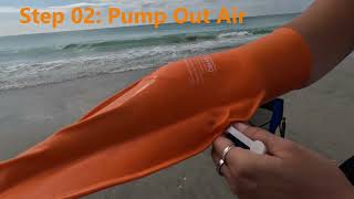 DRYPRO Vacuum Sealed Waterproof Arm Cast and Wound Cover - How to Use