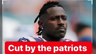 Antonio brown released by the New England Patriots