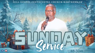 🔴Live | SUNDAY SERVICE | FGPC MARTHANDAM |29-12-2024 | Pr. T. JAYA SEELAN