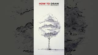 Drawing a Tree - Series 1 #shorts