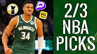 14-2 RUN NBA PRIZEPICKS 2/3/24 🏀 2/3 NBA PLAYER PROPS PICKS | NBA BETS #playerprops #prizepicks