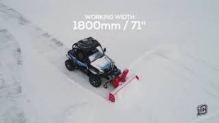 UTV Snow Blower 1800mm 71 inch V2 18HP