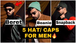 HAT/ CAP FASHION🧢🔥 *5 STYLES* #shorts #hat #cap