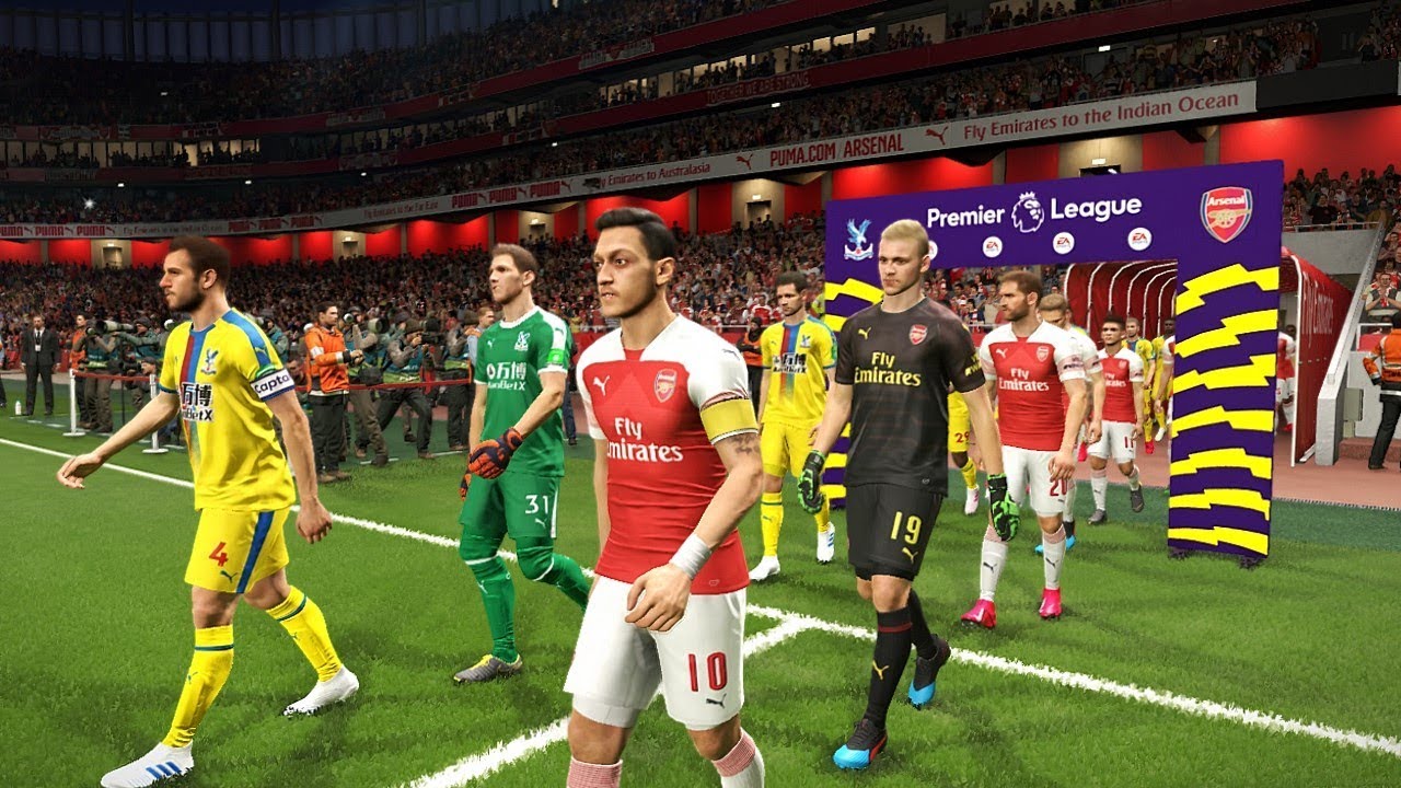 Arsenal Vs Crystal Palace - Premier League 21 April 2019 Gameplay - YouTube