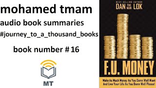 FU money audiobook summary