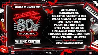 Discoteca de los 80 Wizink Center 26/04/2025 Yoe Deejay Lanzarote 01/06/2024 (Cada Loco con su Tema)