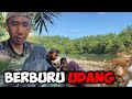 FISHTRAP Berburu Udang Masak Dan Makan Di Pinggir Sungai Bersama Keluarga