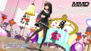 【デレステ MMD】鷺沢文香(學生服Ver.)で「ELECT」