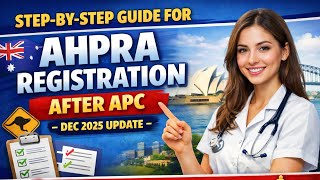 How to Register with AHPRA After APC – 2025 Step-by-Step Guide #youtube #youtubeshorts