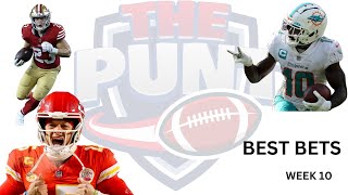 NFL Best Bets Week 10