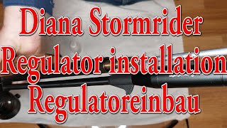 Diana Stormrider Generation 2 Regulator Installation